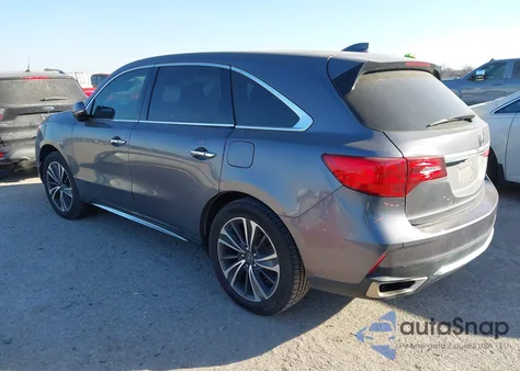 2020 Acura Mdx Technology Package z USA, uszkodzony, nr VIN 5J8YD4H55LL039069